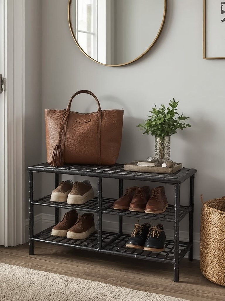 shoe bench in action