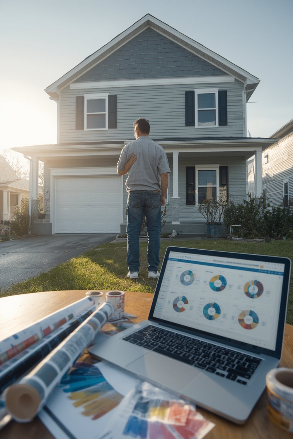 exterior house painting cost calculator - Illustration 1