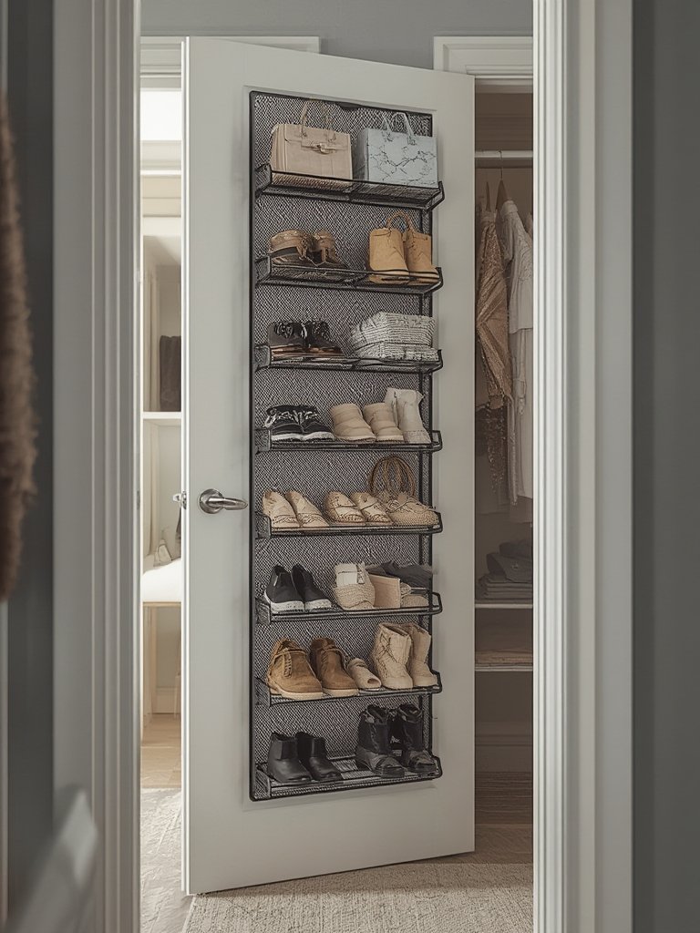 door organizer in action