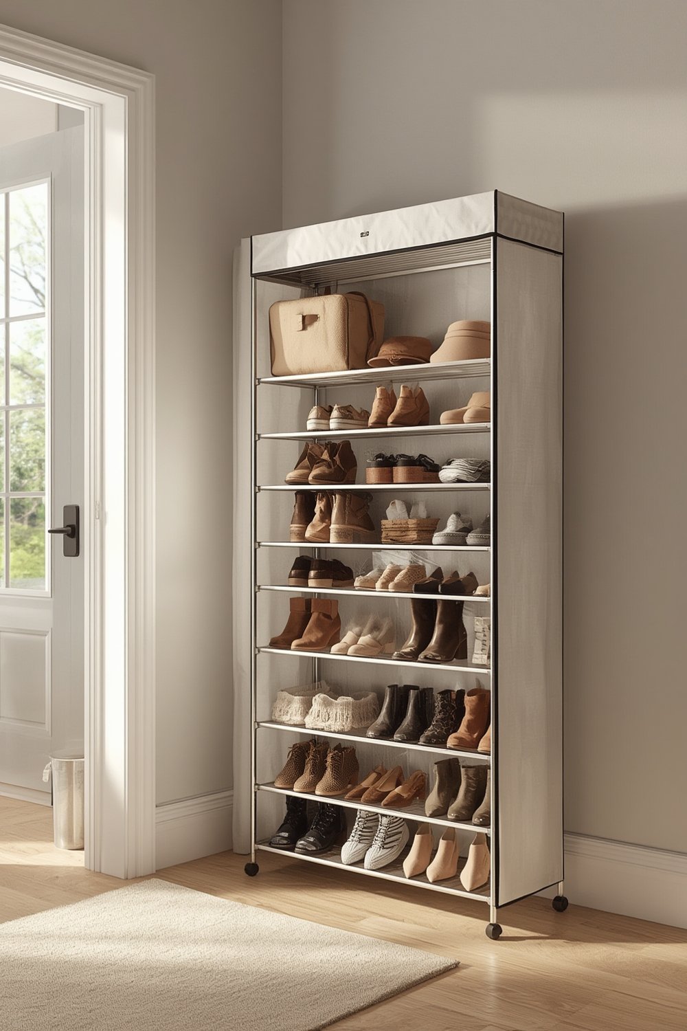 shoe rack product view