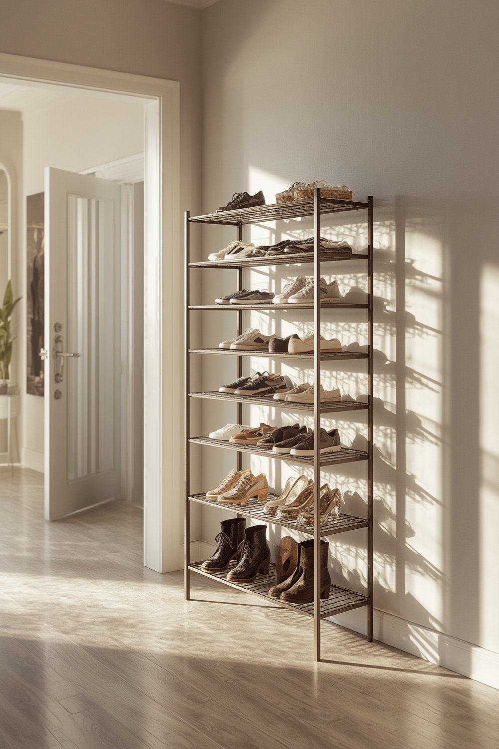 shoe rack product view