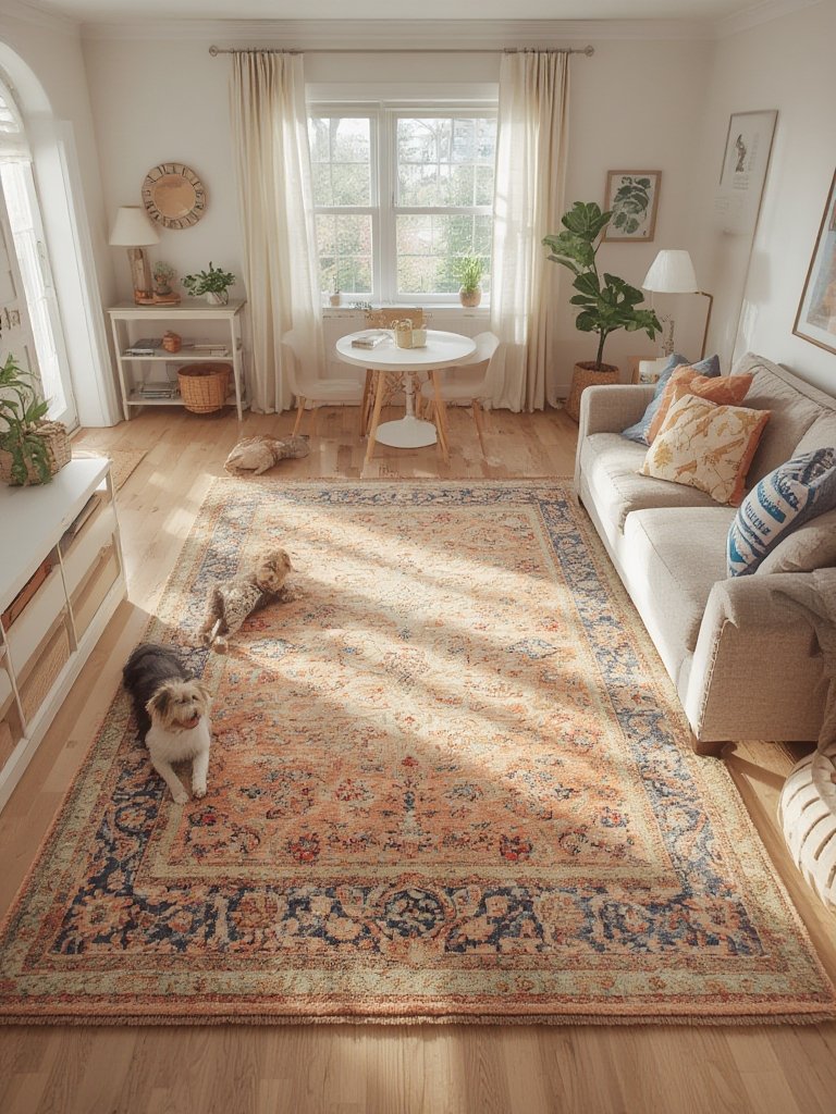 Washable Rug Living Room: 7 Amazing Ways to Keep Floors Spotless (Proven Guide) 3 washable rug living room - Illustration 3
