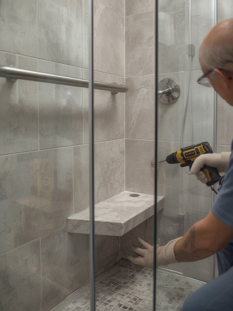 aging in place bathroom remodel - Illustration 2