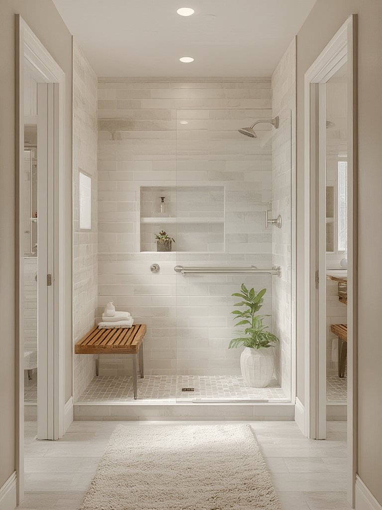 aging in place bathroom remodel - Illustration 3