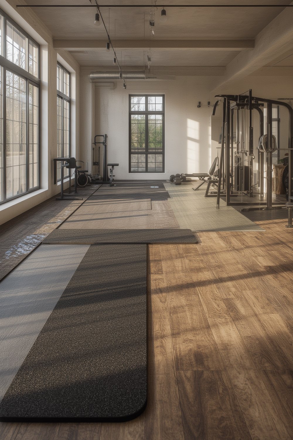 home gym flooring - Illustration 1