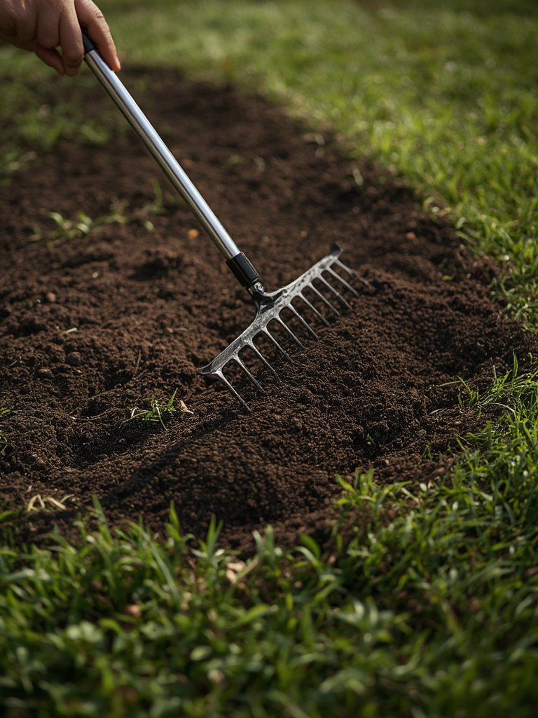 lawn leveling rake - Illustration 2