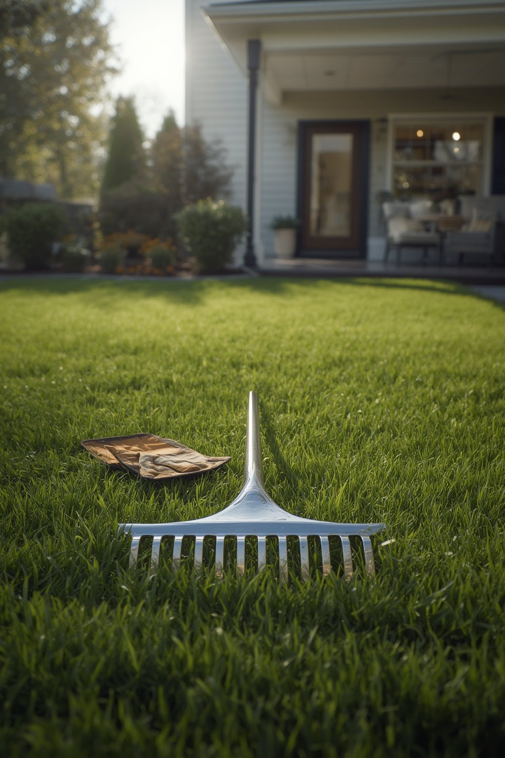 lawn leveling rake - Illustration 1